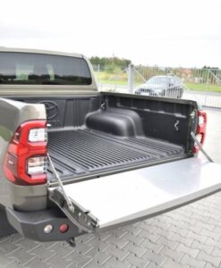 F4X4 - RVS ACHTERKLEPTAFEL / BESCHERMING TOYOTA HILUX REVO 2020-