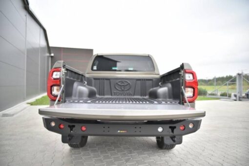 F4X4 - RVS ACHTERKLEPTAFEL / BESCHERMING TOYOTA HILUX REVO 2020- - Afbeelding 5