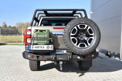 F4X4 - ACHTERBUMPER LANG STANDAARD TOYOTA HILUX REVO 2020-
