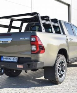 F4X4 - ACHTERBUMPER KORT MET LED LAMPEN TOYOTA HILUX REVO 2020-
