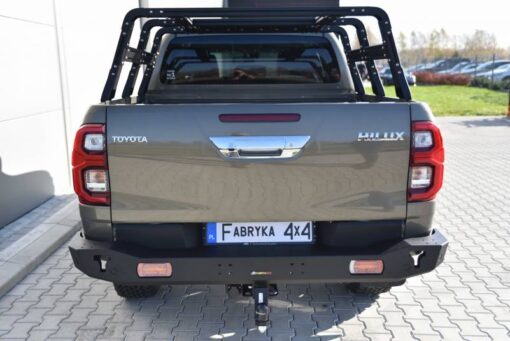F4X4 - ACHTERBUMPER KORT MET LED LAMPEN TOYOTA HILUX REVO 2020- - Afbeelding 3