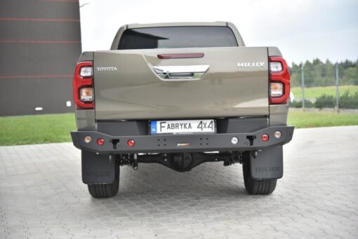 F4X4 - ACHTERBUMPER KORT STANDAARD TOYOTA HILUX REVO 2020- - Afbeelding 5