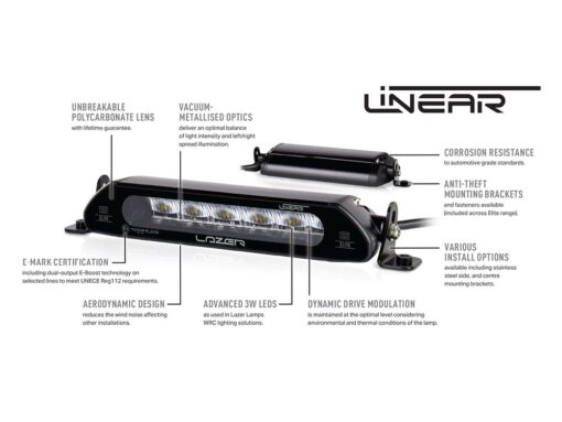 Lazer Lights – Linear-18 Elite met positielicht - Afbeelding 4
