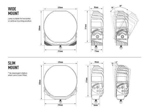Lazer Lights – Sentinel 9" - Afbeelding 10