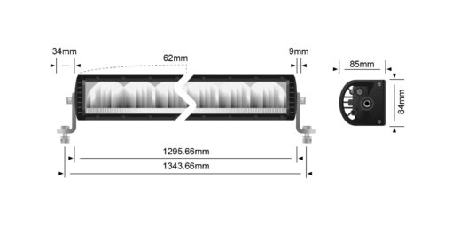 STEDI - ST2K 50.8" Super Drive Curved E-Mark LED Light Bar - Afbeelding 10