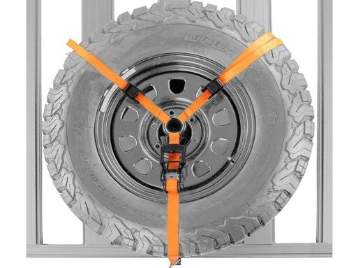 ARB - BASE Rack Spare Wheel Y-Strap / Snap Lock Hooks
