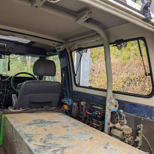 Emuwing toyota landcruiser 73 / 74 series 1984-2023 FRP-TOP - Afbeelding 2