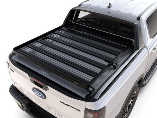 Front Runner - FORD RANGER T6.2 WILDTRAK DOUBLE CAB W/OEM ROLL TOP (2022-CURRENT) SLIMLINE II LOAD BED RACK KIT