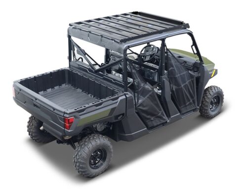Front Runner - POLARIS RANGER CREW CAB (2018-CURRENT) SLIMSPORT ROOF RACK KIT / LIGHTBAR READY