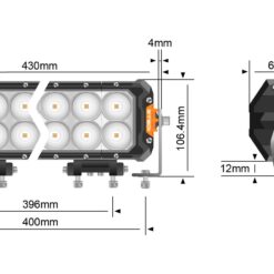 STEDI - ST3303 PRO 18" Double Row Ultra High Output LED Light Bar - Afbeelding 11