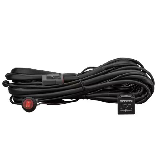 STEDI - Plug & Play Smart High Beam Driving Light Wiring Harness / Single Connector