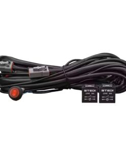 STEDI - Plug & Play Smart High Beam Driving Light Wiring Harness / Dual Connector and Dual Relay