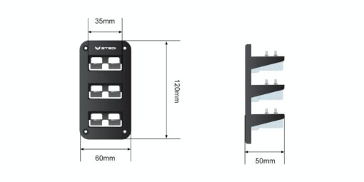 STEDI - Anderson Flush Mount / Triple - Afbeelding 2