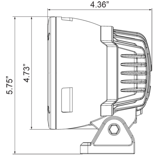 Vision X - 4.5″ Light Cannon 25W - Afbeelding 10