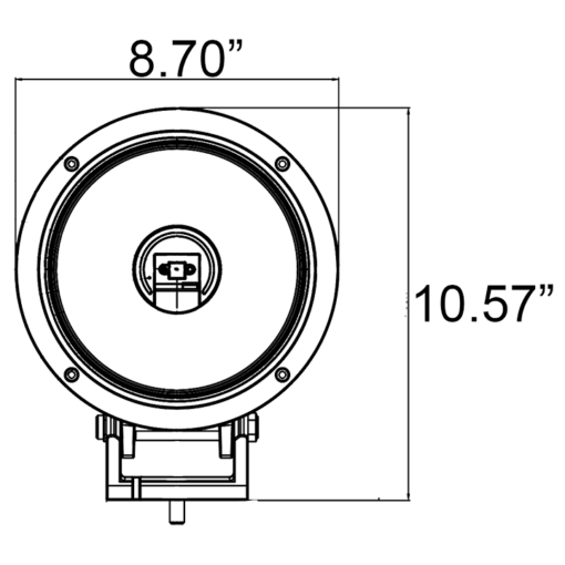 Vision X - 8.7″ Light Cannon 90W - Afbeelding 8