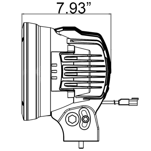 Vision X - 8.7″ Light Cannon 90W - Afbeelding 9