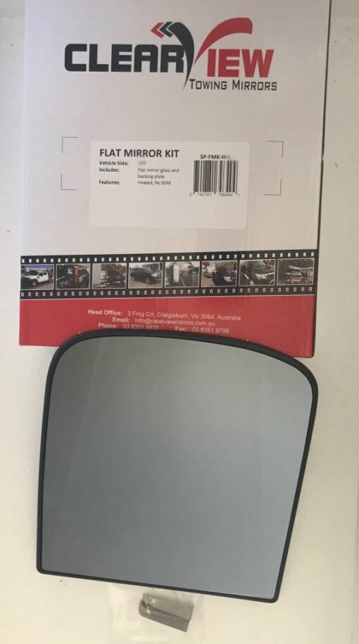ClearView Original Upper Mirror Glass complete with base plate
