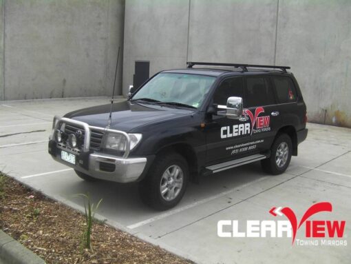 ClearView Towing Mirrors for Toyota Land Cruiser 100 series