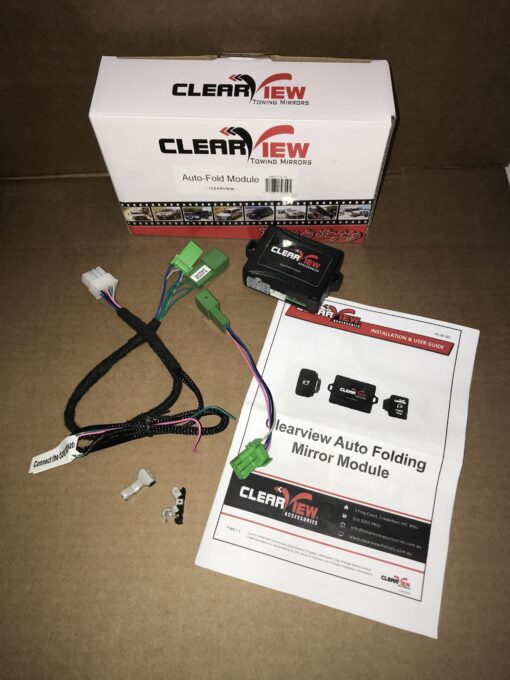 ClearView Auto-Fold Module for foldable mirrors