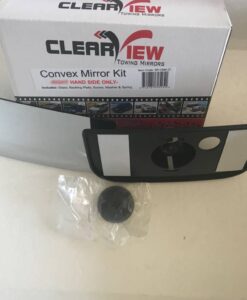 ClearView Next Generation Lower Convex Mirror Glass complete with base plate