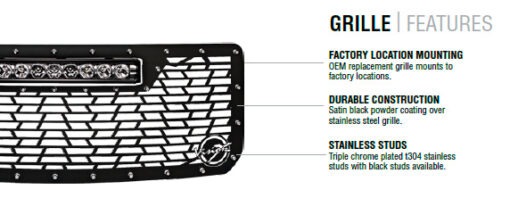Vision-X - FORD F-150 (2013-2014) Light bar style grille - Afbeelding 7