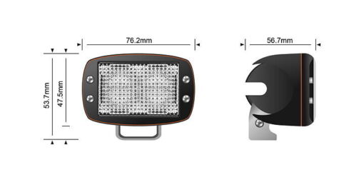 STEDI - 10W Mini V2 LED Light | Flood - Afbeelding 11