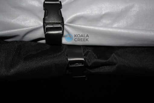 KOALA CREEK® TEIDE 160L-V2 daktent donker grijs met overdekte instap - Afbeelding 13