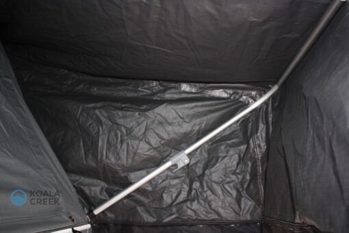 KOALA CREEK® TEIDE 160L-V2 daktent donker grijs met overdekte instap - Afbeelding 12