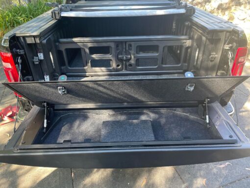 Huracan Fabrication - RAM 1500 5th Gen (2019 - ) Tailgate Storage Mod