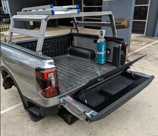 Huracan Fabrication - Ford Ranger (Raptor) (2023 - ) Tailgate Storage Mod - Afbeelding 4