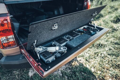 Huracan Fabrication - Isuzu D-Max (2012-2020) Tailgate Storage Mod - Afbeelding 2