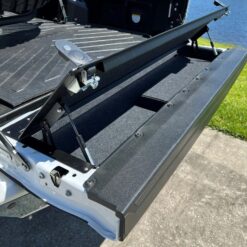 Alternative view of Huracan Fabrication - Toyota Tacoma (2016-2023) Tailgate Storage Mod