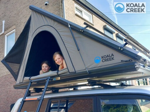 KOALA CREEK® ROADTRIP 130 hardcover daktent donker grijs