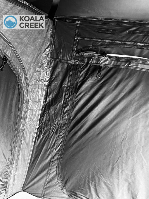 KOALA CREEK® ROADTRIP 130 hardcover daktent donker grijs - Afbeelding 10
