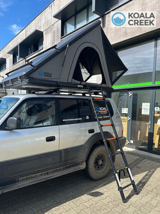 KOALA CREEK® ROADTRIP 130 hardcover daktent donker grijs - Afbeelding 2