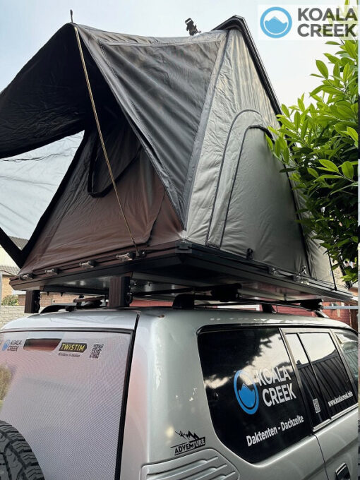 KOALA CREEK® ROADTRIP 130 hardcover daktent donker grijs - Afbeelding 4