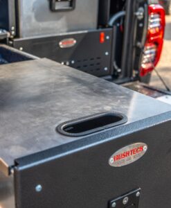 Bushtech - RVS Tafelblad Ladesysteem