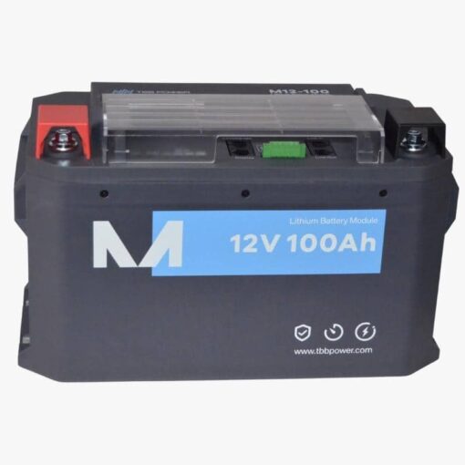 HeroCamper - M-serie lithium-accu 12V 100Ah met MEH-display - Afbeelding 3