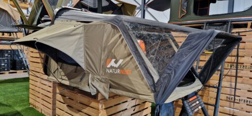 Naturnest - Sirius 1 clamshell Rooftop tent - Afbeelding 2