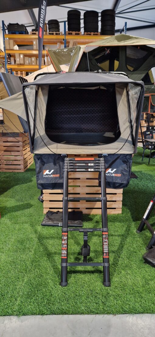 Naturnest - Sirius 1 clamshell Rooftop tent - Afbeelding 3