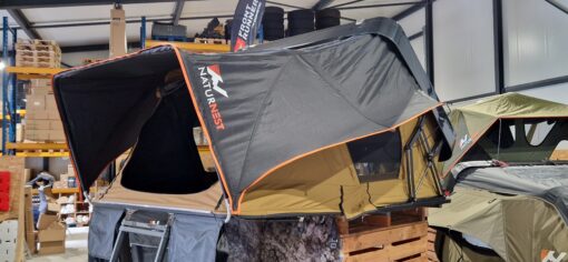 Naturnest – Sirius 2 clamshell Rooftop tent - Afbeelding 3