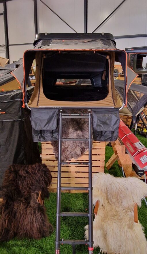 Naturnest – Sirius 2 clamshell Rooftop tent - Afbeelding 5