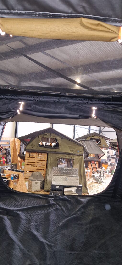 Naturnest – Sirius 2 clamshell Rooftop tent - Afbeelding 16