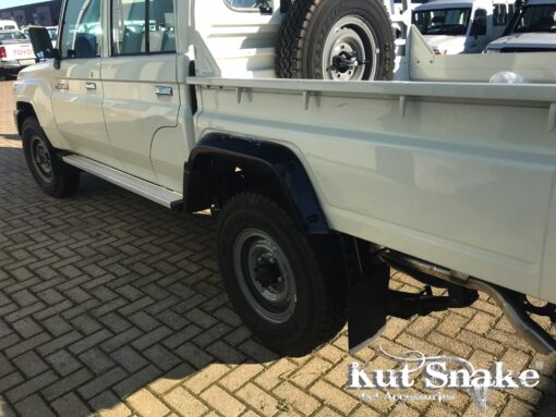 Spatbord verbreders Toyota Land Cruiser 79 2024+ pick up met dubbele cabine - 50mm breed - Afbeelding 5
