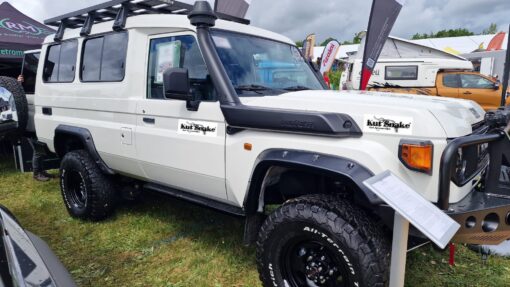 Spatbord verbreders Toyota Land Cruiser 79 2024+ pick up met dubbele cabine - 50mm breed - Afbeelding 3