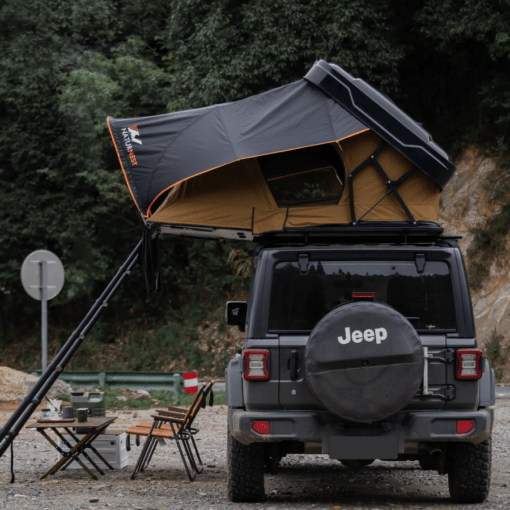 Naturnest – Sirius 2 clamshell Rooftop tent - Afbeelding 24