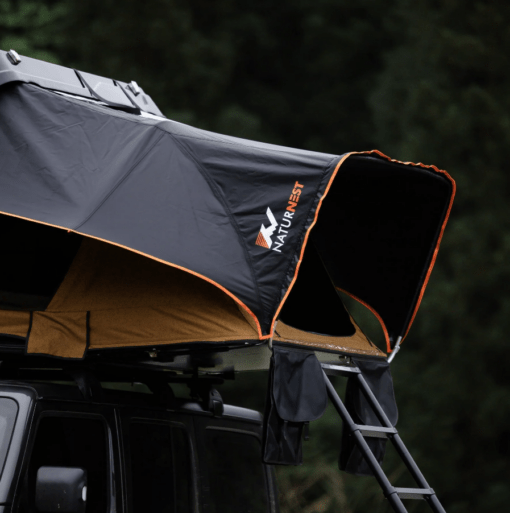 Naturnest – Sirius 2 clamshell Rooftop tent - Afbeelding 26