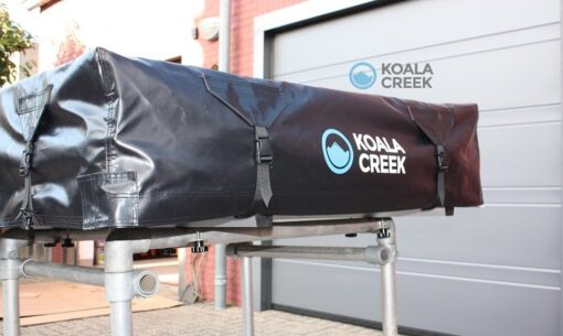 KOALA CREEK® TEIDE 160L-V2 RANGER OVERLANDER groene daktent met overdekte instap - Afbeelding 9