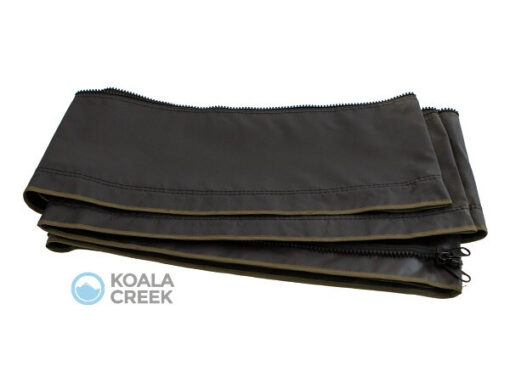 KOALA CREEK® TEIDE 160L Ondertent verlenger hoog 20 CM zwart YKK rits