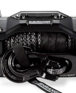Bushranger - Covert Winch / 12V / 10.000lbs / Synthetic Rope